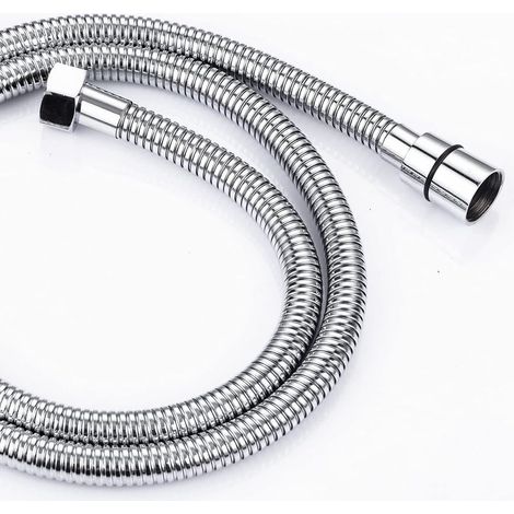 2m Stainless Steel Anti-Twist Shower Hose, Standard G 1/2 Shower Hose Connection Universal for Bathroom, Suitable for All Shower Heads (1/5)