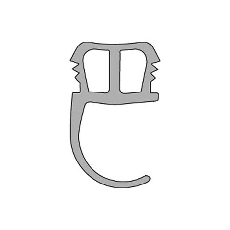 Duval Bilcocq – Joint de porte et fenêtre en alu pour menuiserie bois – Fixation adhésive – Espace à combler 10mm – Longueur 2m (1/3)