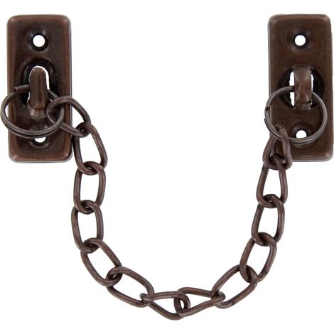 ritieni a catena in acciaio bronzato cm 15 catenella fermapersiane ferma porte