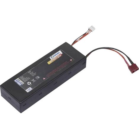 Reely Pack de batterie (LiIon) 7.4 V 2000 mAh Nombre de cellules: 2 10 C boîtier hardcase système d'enfichage en T X057871 (1/2)