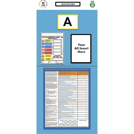 FRANKEL kaiserkraft, Tableau d'information pour rayonnages, (1/4)