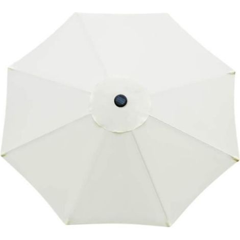 Toile de rechange - - Parasol extérieur - Résistant à la pluie - Protection UV - Facile à installer (1/4)
