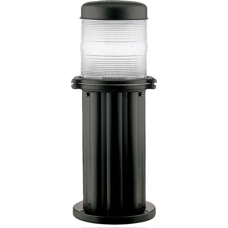 Baliza exterior OMO E27 23 W IP55 400 mm Negro (1/3)