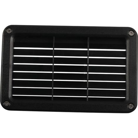 Panneau d'Aération de Camping-Car, Couvercle de Grille d'Aération Rectangulaire Couvercle de Grille de Ventilation en ABS pour Bureau de Salle de Bain de Yacht Climatiseur de Camping-Car