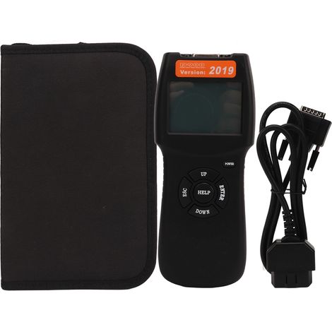 Ortviai Lecteur de codes OBD2 EOBD D900 pour voitures à partir de 1996, affichage rétroéclairé et lecture en temps réel (1/5)