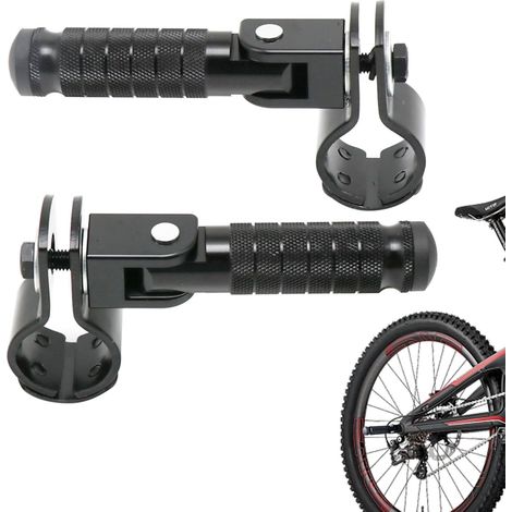 Repose-Pied Universel - Repose-Pied Arrière Pliable pour Passager, Vélos, Scooters, Motos