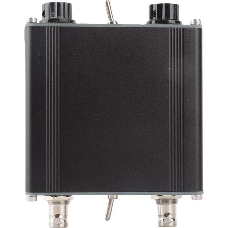 Accordeur d'antenne manuel Z-Match QRP 5W 3-28MHz pour radioamateur CW, adaptateur BNC 25-2500 ohms, boîtier aluminium (1/5)