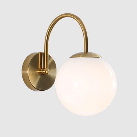 Aplique de pared para baño, moderno aplique de metal, aplique LED G9, luz para espejo de baño, sin bombilla. (1/5)