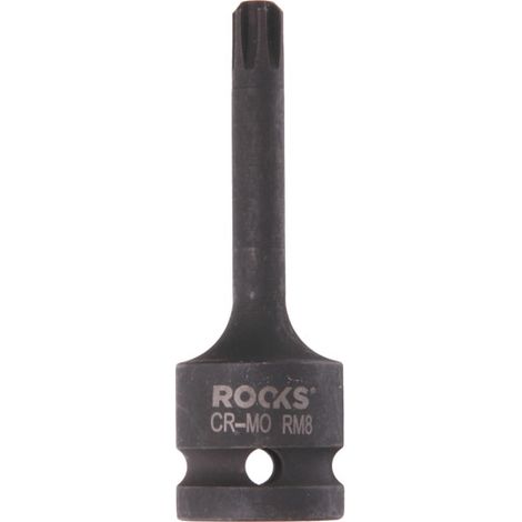 Chiave a bussola a impatto ROOKS 1/2" RIBE RM8 75 mm (OK-01.5027)