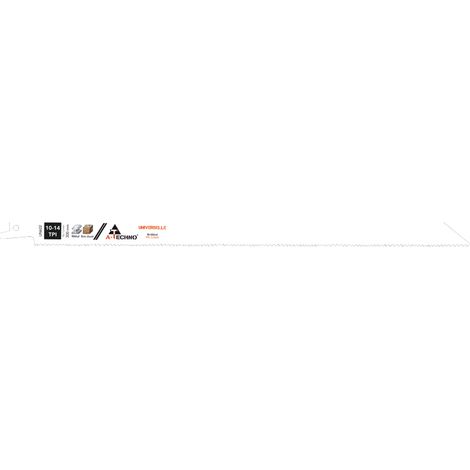 Lame scie sabre bi-métal - Epaisseur : 1,3 mm - Longueur : 300 mm - ALPHA COUPE FRANCE (1/2)