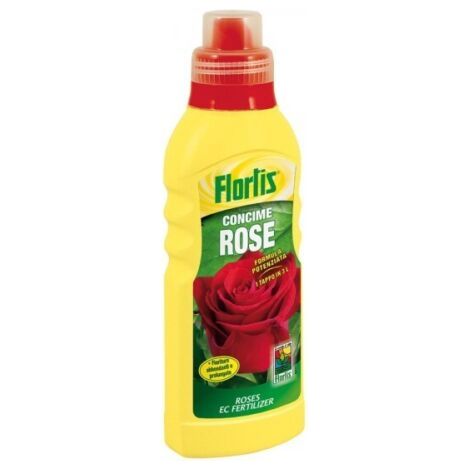 Concime Liquido Rose FLORTIS nutrimento fioricultura formula potenziata – 500 ml (1/2)