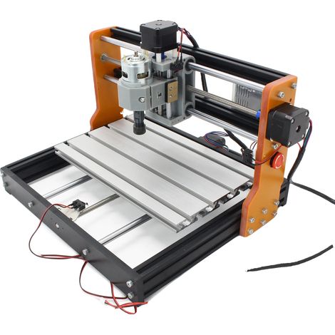 Machine de fraisage CNC, Contrôle GRBL, Compatibilité matérielle polyvalente, 3018Pro JS, Pas de contrôle manuel, AJOUTER 15W Laser (1/2)