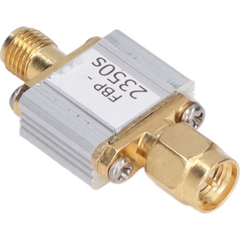 Module de filtre passe-bande SAW coaxial RF 23202370 MHz, bande passante de 50 MHz, 50 ohms, connecteur SMA FBP-2350s (1/5)