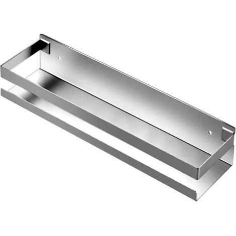 Etagere De Douche - Acier Inoxydable 304 - Sans Perçage - Pour Salle De Bain Cuisine Balcon - 30 X 10 X 5 8 Cm - 1 Piece