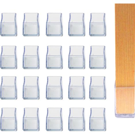 Protège-Pieds de Chaise, 20 pièces, rectangulaires (1/4)