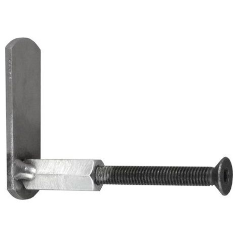 Pack de 4 équerres de fixation pour porte de foyer (1/2)