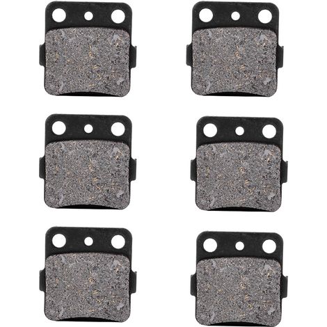 6 Plaquettes de Frein Avant et Arrière pour TRX400EX TRX400X Sportrax 1999-2014 (1/5)