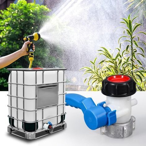 Tankventil – Absperrklappe – Ventil für 1000-Liter-IBC-Tank (62 mm), universeller Wassertankadapter, Tankventilhahn (1/5)