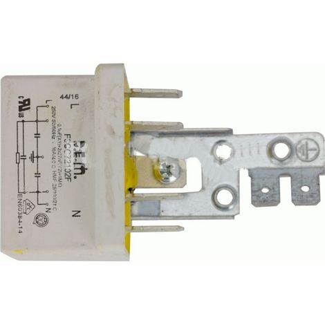 Condensador Trabajo Permanente Lavadora Universal 0 -1 MF F3CF72102L (1/2)