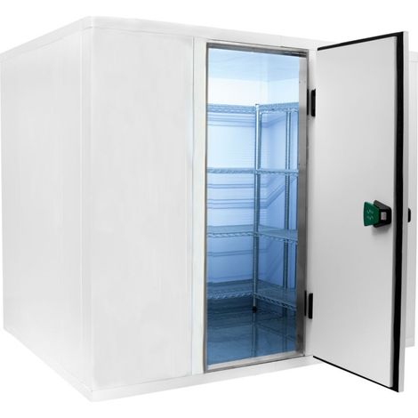 Chambre froide, épaisseur 80 mm, h 2050 mm, 2100x2700 mm - VIRTUS