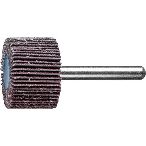 PFERD TOOLS Korund Fächerschleifer F Ø 30x20mm Schaft-Ø 6 mm A60 für Feinschliff und Finish 10 Stk
