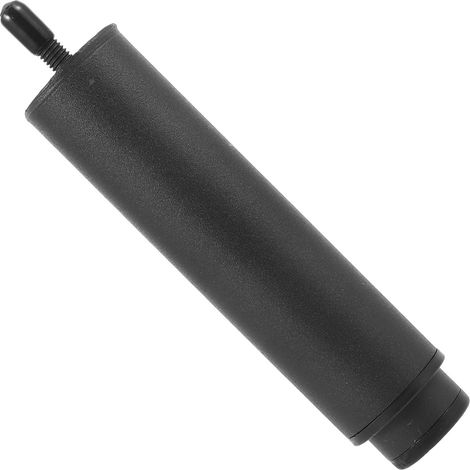 Pied de Lit Réglable 15-27 cm en Fer, Support Central Robuste pour Cadre de Lit et Sommier à Lattes, Pied de Meuble Téléscopique Multifonction pour Armoire, Canapé et Buffet, Noir (1/5)