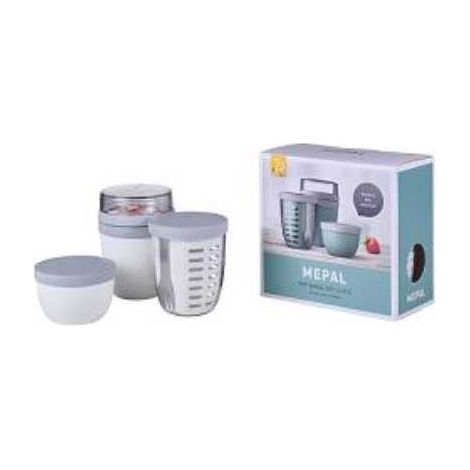Set Pot Range Ellipse 3 Piezas Blanco ROSTI