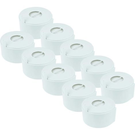 vhbw 10x Filtre HEPA remplacement pour Dyson 965395-01 pour sèche-mains H13, blanc (1/4)