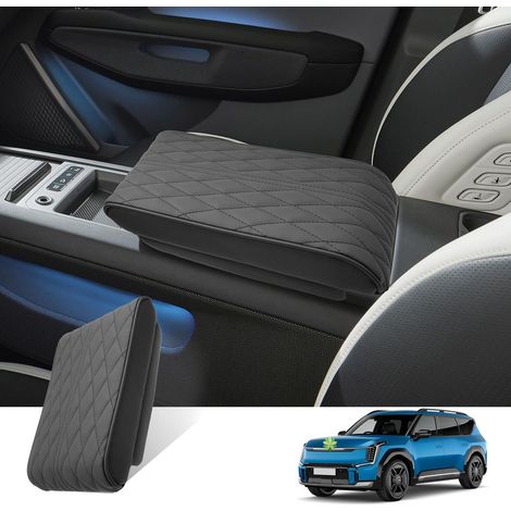 Mittelarmlehnenbezug für Kia EV9/EV9 GT-Line 2023-2027 aus PU-Leder