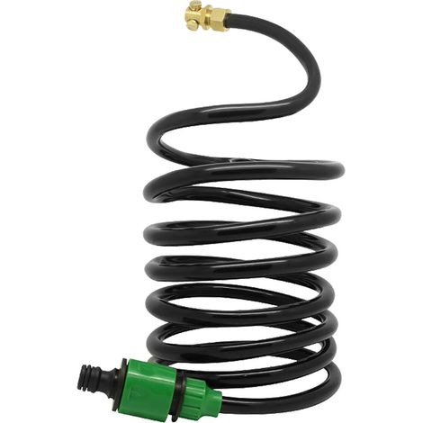 Tuyau Pulvérisateur Portatif - 2 M - Tête en Forme de Fleur - Pour Jardin Patio Extérieur Intérieur (1/5)
