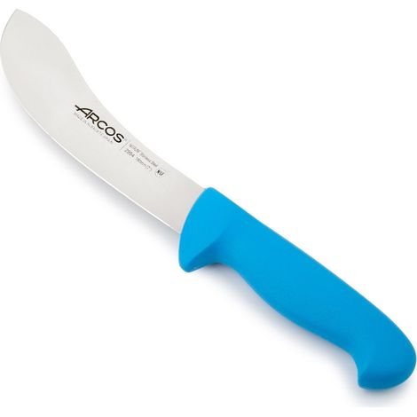 Enthäutungsmesser  Arcos Farbe - Prof  295423  in Nitrum Edelstahl und mango Ergonomisches blaues Polypropylen mit 19 cm Klinge, Vitrine (1/5)