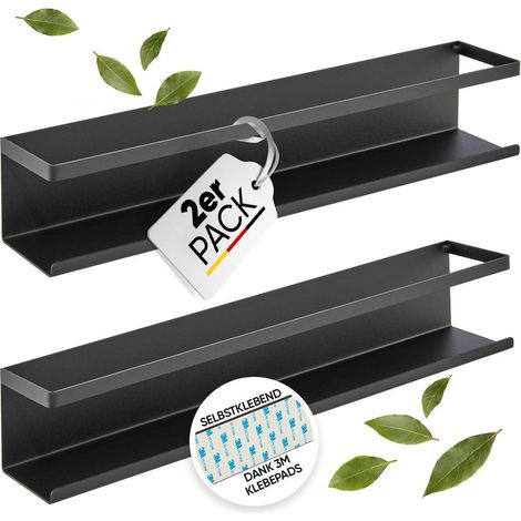 LIKAYA Gewürzregal 2er Set für Gewürzgläser Ankerkraut 3M™ Klebepads.SubElemente (1/5)