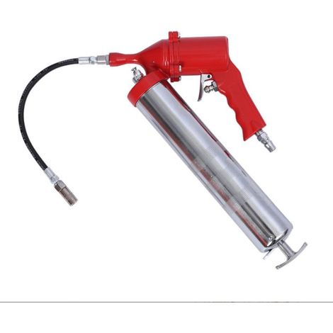 Pistolet graisseur manuel, plage de pression 2800 5600 PSI, pompe à graisse pneumatique, conception ergonomique, connexion simple de la buse, convient (1/5)