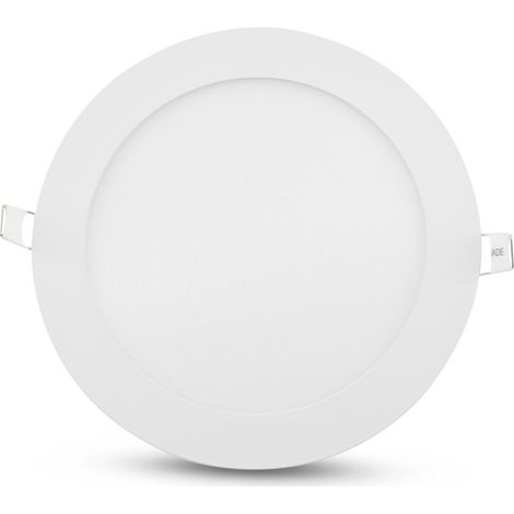 Pack de 10 downlights LED Extra Plat (panel LED) 12W (9+1 offert) Miidex Lighting® (1/4)