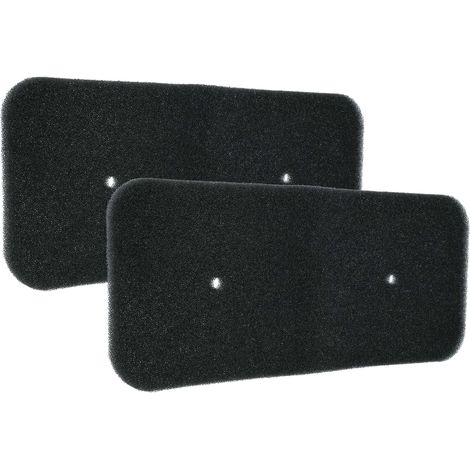 vhbw 2x filtro de esponja compatible con Candy CS H10A2DE-S 31100933, CS H7A2LE-S 31100947, CS H7A2DE-S 31100925, CS4 H7A1DE-S 31100963 secadoras ropa