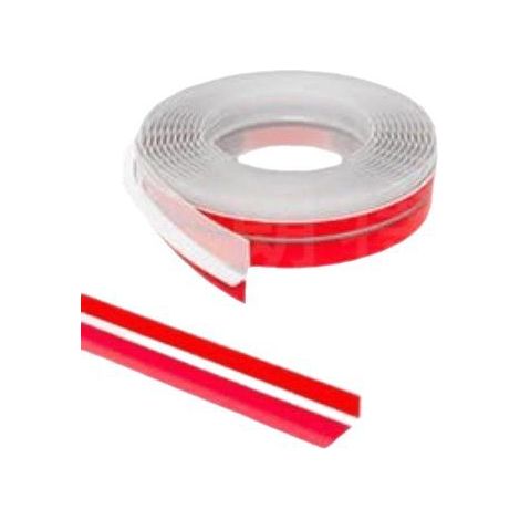 Selbstklebende Silikon-Türdichtung in T-Form, 35 mm breit, 6 m lang, schall- und wärmedämmend, winddicht, staubdicht (1/5)