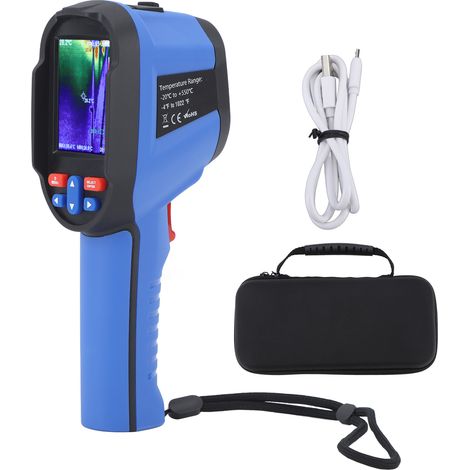 Imageur thermique infrarouge, écran couleur TFT 2.8 pouces, résolution 160x120, caméra d'imagerie IR à visualisation 35x27 degrés (1/5)