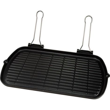 Bistecchiera in Ghisa Smaltata Maxi Dietella 27x50 cm (1/2)