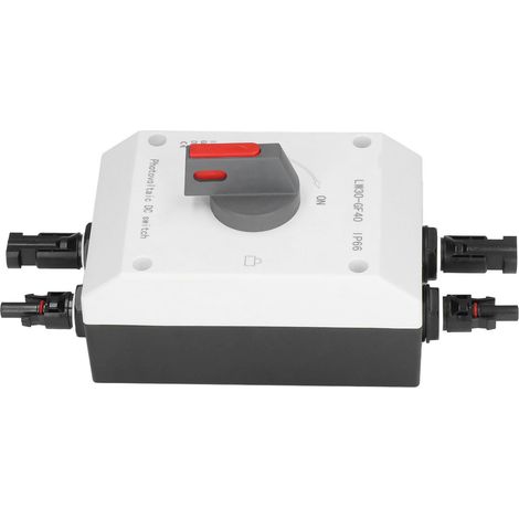 4-poliger 32-A-1200-V-DC-Photovoltaikschalter mit Solaranschluss, IP66 wasserdichter PV-Trennschalter (1/5)