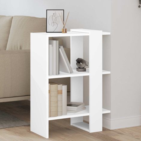 vidaXL  Bookshelf  White 52 x 25 x 71.5 cm Engineered Wood