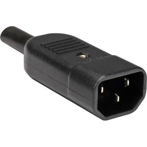 Connecteur Ac Male - Pour Cable - 10 A (1/2)