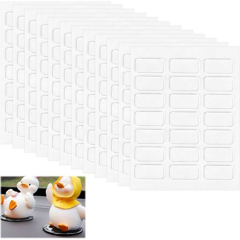 Sans Trace Mur, 252 pièces 1020mm Pate A Fixe Sans Trace Mural, Double Face Transparent, pour Décoration Murale, Ballons, Fêtes et Festivals, Décollable Sans Résidu, Nettoyage Facile (1/5)