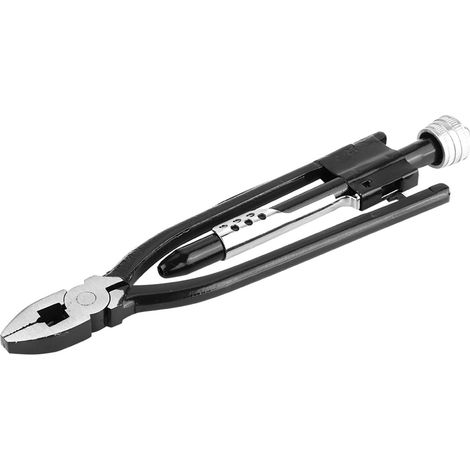 Pince à torsader fil de sécurité 9 pouces, acier haute carbone, verrouillage automatique, outil de sertissage (1/5)