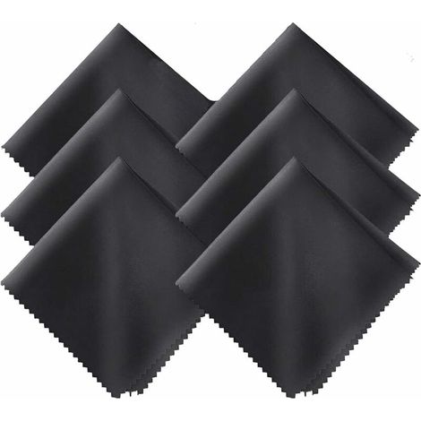 100 Stück Mikrofaser-Brillenreinigungstuch, Mikrofaser-Brillenreiniger, Schmuck, Silbertuch