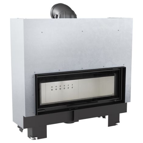 Inserto para chimenea MB 14 KW puerta de guillotina (1/5)