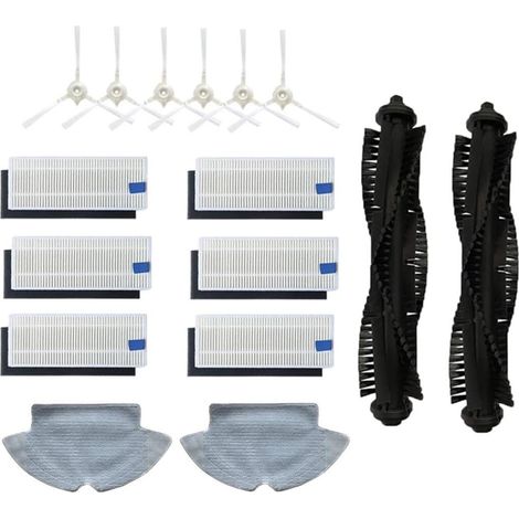 Ensemble de 22 accessoires pour aspirateur robot 360 S6 (pièces de rechange) (1/5)