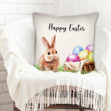 Housse de coussin facile d'entretien pour anniversaire, naissance de bébé, la Saint-Valentin (1/5)