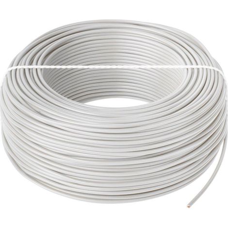 Cavo elettrico LGY 1x1.5 bianco 100 m