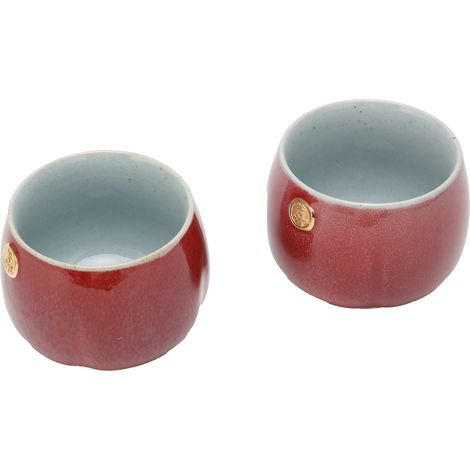 2er-Set Teetassen im chinesischen Kung-Fu-Stil, Keramiktassen, Geschenk, Teegeschirr, Trinkgeschirr, Heimdekoration (1/5)