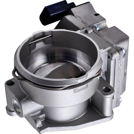 Aleta de control de aire del cuerpo de aceleración, longitud 20 cm, ancho 16 cm, altura 12 cm, peso 1 kg, compatible con Audi A4 A6. (1/5)